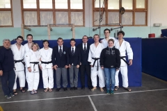 Judoka con cinture nere